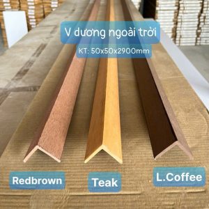 Nẹp V thẩm mỹ ngoài trời 4cm